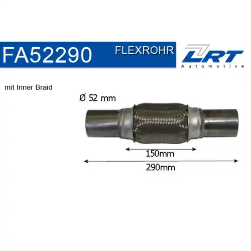 LRT Flexrohr, Abgasanlage FA52290 Knallerangebot