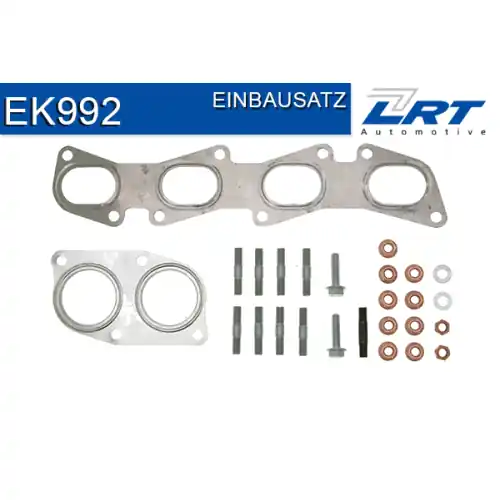Kostenfreie Lieferung LRT Montagesatz, Abgaskrümmer EK992