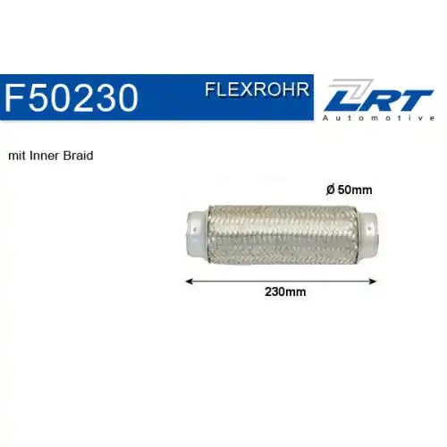 Garantierte Lieferung LRT Flexrohr, Abgasanlage F50230