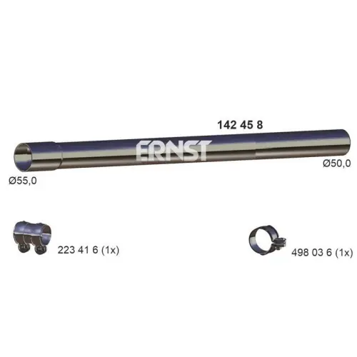 Abverkauf ERNST Abgasrohr 142458