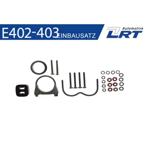 LRT Montagesatz, Katalysator E402-403 Nur Heute