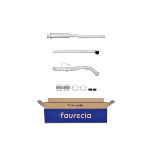 HELLA Vorschalldämpfer Easy2Fit – PARTNERED with Faurecia 8LB 366 021-951 Zertifiziert