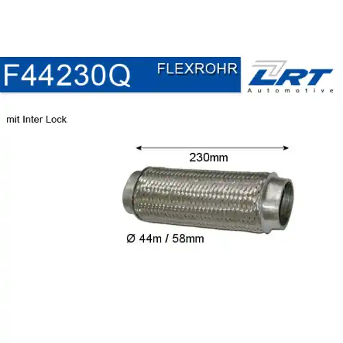 LRT Flexrohr, Abgasanlage F44230Q Heißes Angebot