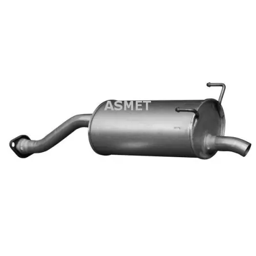 ASMET Endschalldämpfer 13.018 Direkt Vom Hersteller