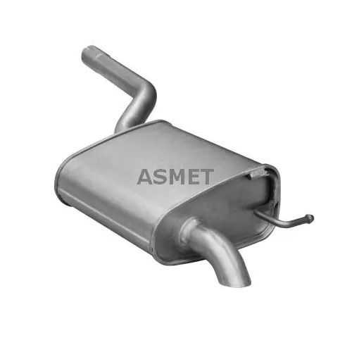 Solange Der Vorrat Reicht ASMET Endschalldämpfer 03.120