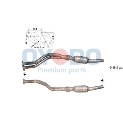 Oyodo Katalysator 10N0066-OYO Ausverkauf