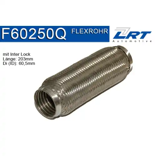 LRT Flexrohr, Abgasanlage F60250Q Kostenfreie Lieferung