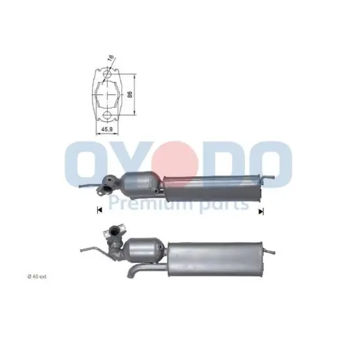 Oyodo Katalysator 10N0015-OYO Nur Für Kurze Zeit